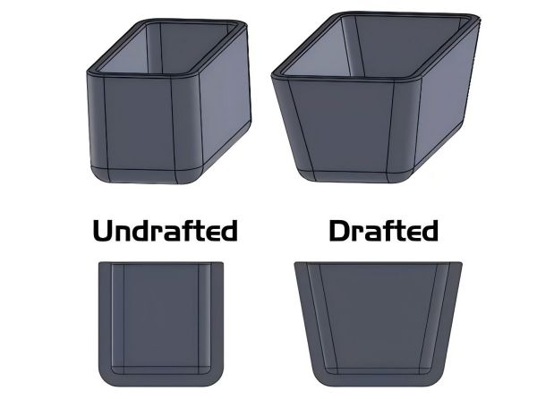 How to Design the Draft Angle for Injection Molds?
