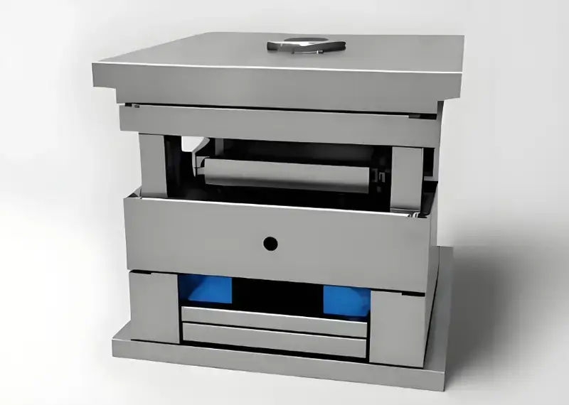 Injection mold with multiple layers