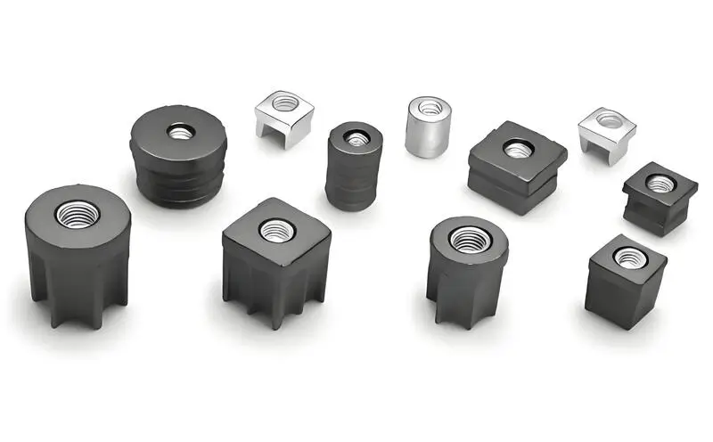 Threaded Insert products Threaded Insert products of various shapes and sizes
