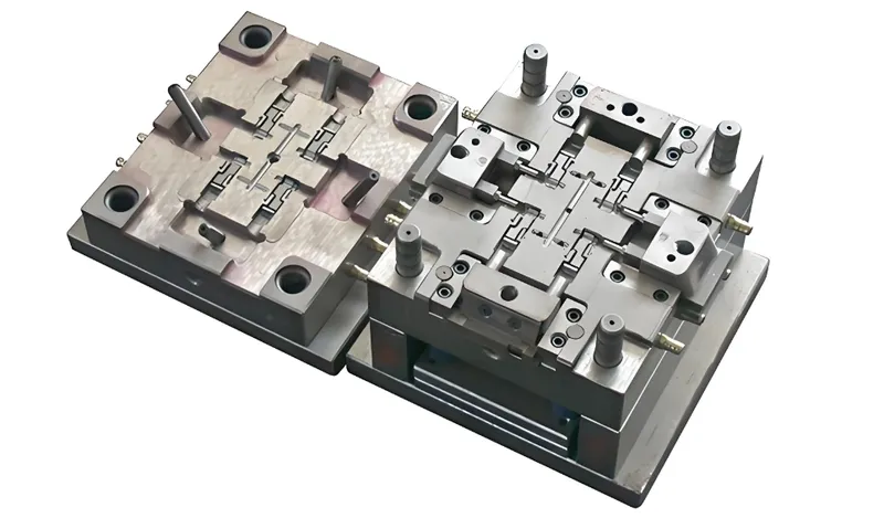 A metal injection molding tool with complex geometric shapes