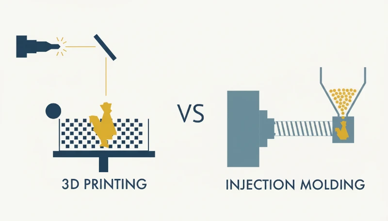 Can 3D Printing Replace Injection Molding?