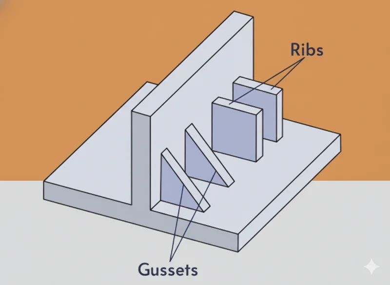 Plastic Rib Design