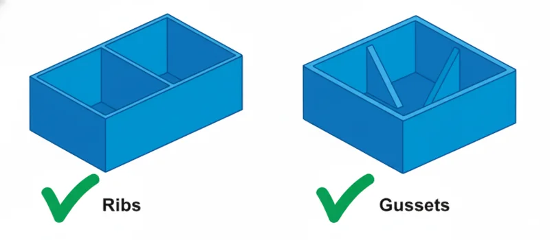 Plastic Rib Design