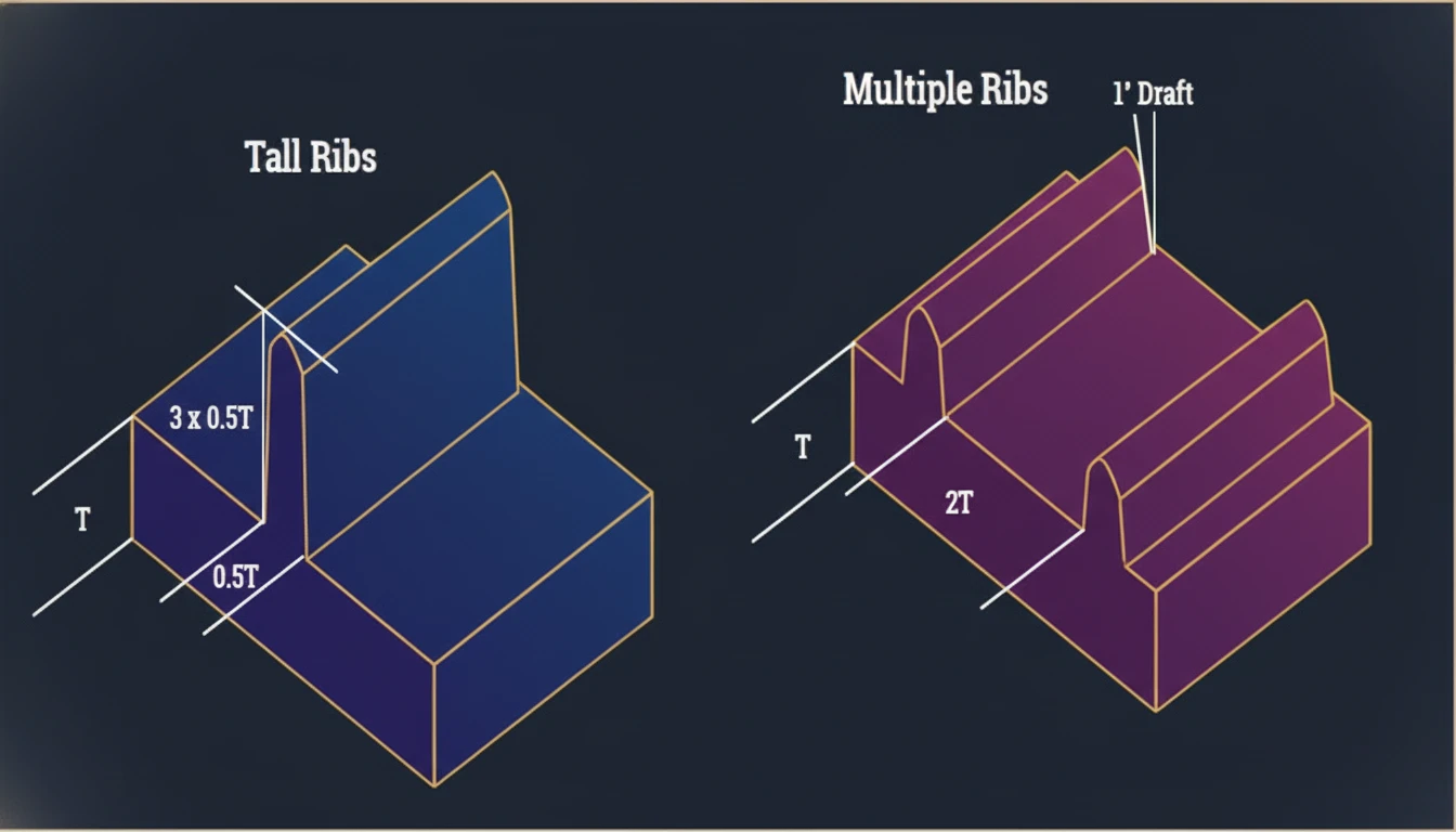 Plastic Rib Design