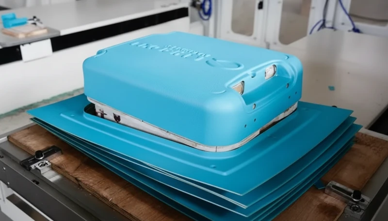 Plastic case manufacturing process in injection molding factory