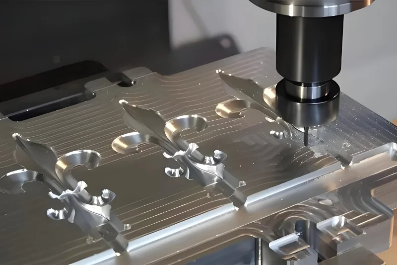 CNC re-machining to restore worn mold surfaces