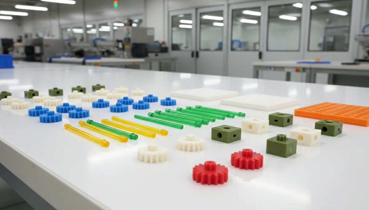 Prototype plastic parts batch