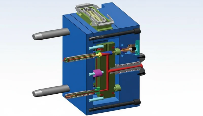 3D plastic injection mold design