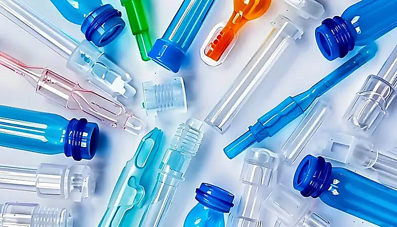 Injection molded product samples